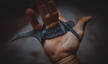 Polizeikontrolle in Zittau: Karambit am Schlüsselbund entdeckt