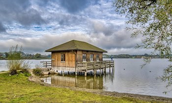 Schutzhütte bei Grünhainichen abgebrannt