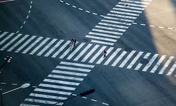 Kollision an der Kreuzung in Mittweida