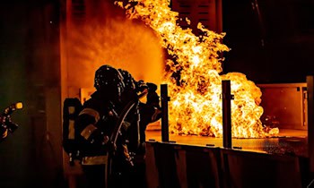 Mülltonnenbrand in Leipzig-Reudnitz-Thonberg