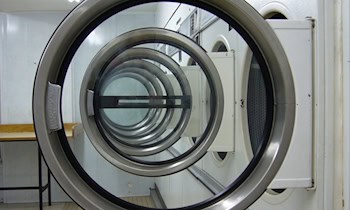 Sichergestellte Waschmaschine in Görlitz