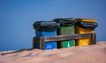 Kinder beschädigen Mülleimer in Pulsnitz