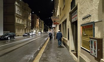 Aufgebrochener Verkaufsautomat in Bad Schandau