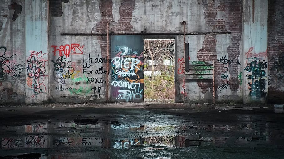 Feuer in Lagerhalle in Brandis-Beucha