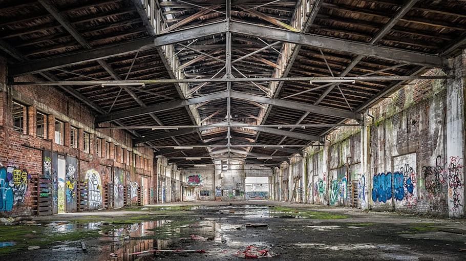 Brand in Garage in Löbau