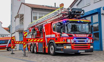 Gartenlaube in Borna (Neukirchen) in Brand geraten