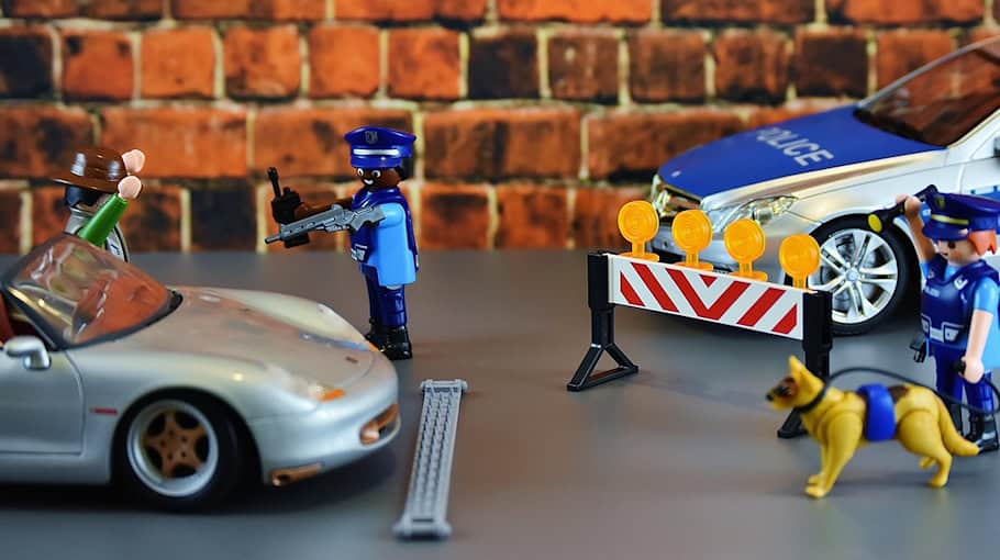 Polizeieinsatz in Lauta wegen Waffenverstößen