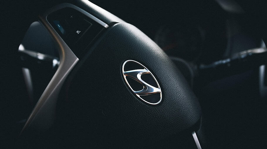 Hyundai in Bannewitz beschädigt