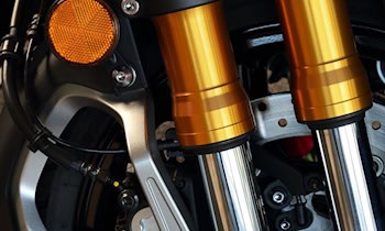 Rauch am Bus durch Bremsdefekt in Kittlitz