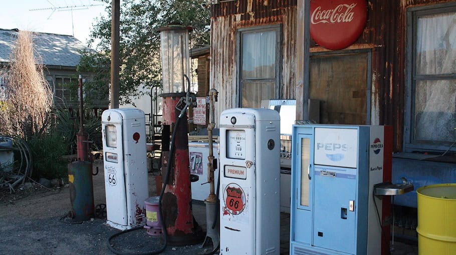 Unfall an Tankstelle in Wilkau-Haßlau