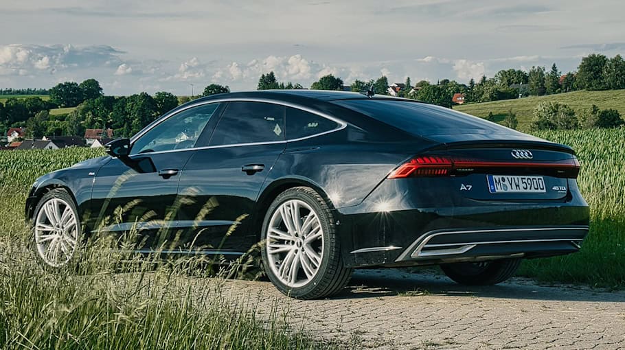 Aufgefundener Audi A4 in Großrückerswalde