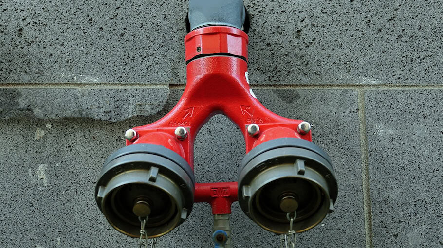 Feuerlöscher gesprengt in Leipzig (Gohlis-Süd)