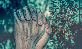 Beschädigte Skulptur zur Kulturhauptstadt in Limbach-Oberfrohna