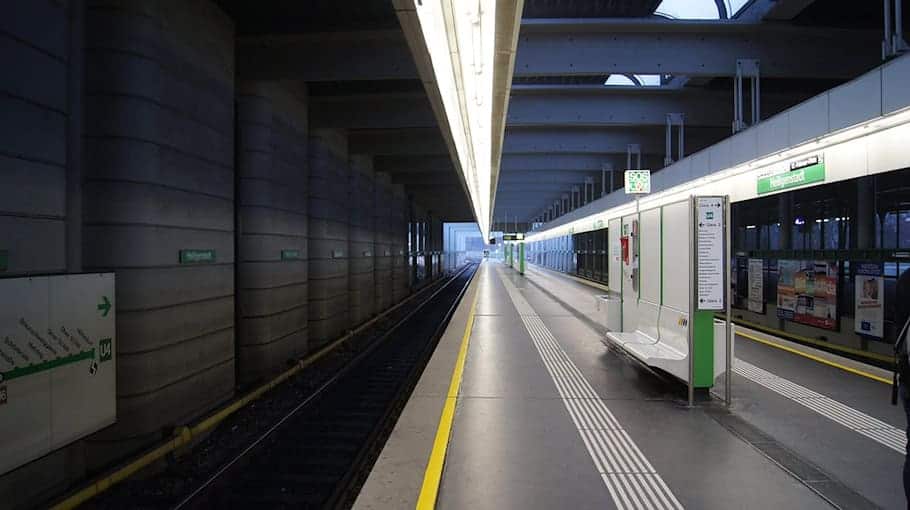 Raub an der Angerbrücke in Leipzig