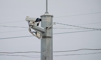Geschwindigkeitskontrolle auf der Pulsnitzer Straße in Großröhrsdorf