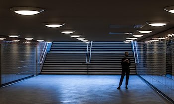 Verfassungsfeindliche Schmierereien an Bahnhof-Unterführung in Aue