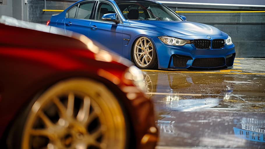 3er BMW von Grundstück an Talstraße gestohlen