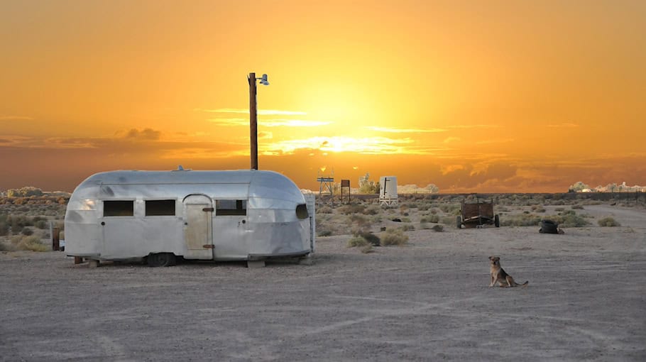 Wohnwagen in Dresden-Pieschen aufgebrochen
