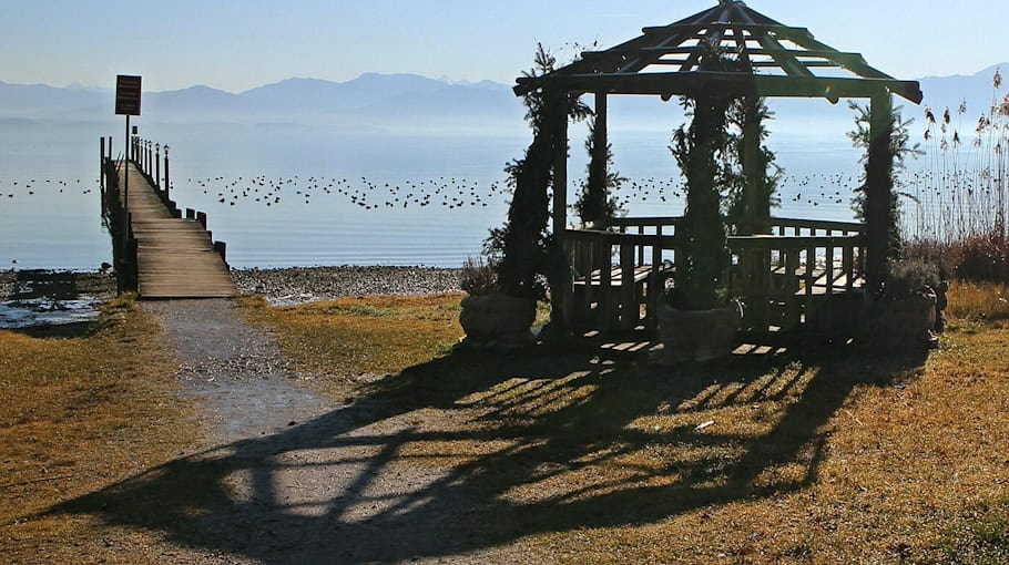 Gartenlaube in Oelsa vollständig zerstört