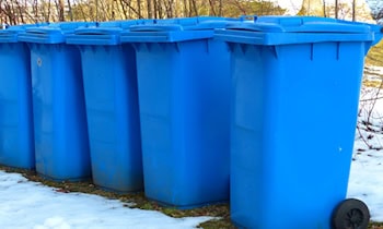 Mülltonnen in Brand gesetzt in Freiberg