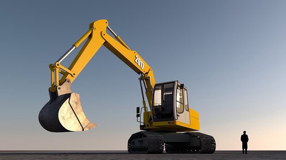 Diesel aus Bagger gestohlen in Pirna-Sonnenstein