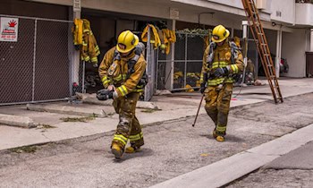 Hausbrand im Anbau in Großenhain