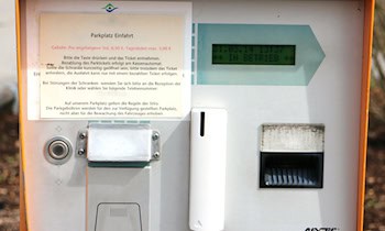 Parkscheinautomat in Grünbach aufgebrochen