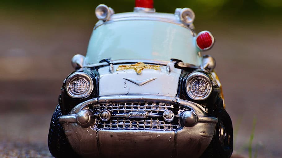 Unfall mit Streifenwagen in Leipzig-Gohlis-Süd