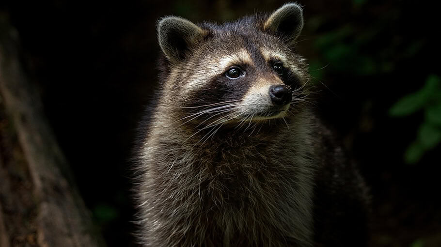 Waschbär verursacht Unfall auf A4
