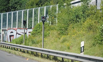 Drei Tempoüberschreitungen in Bannewitz (Rundteil)