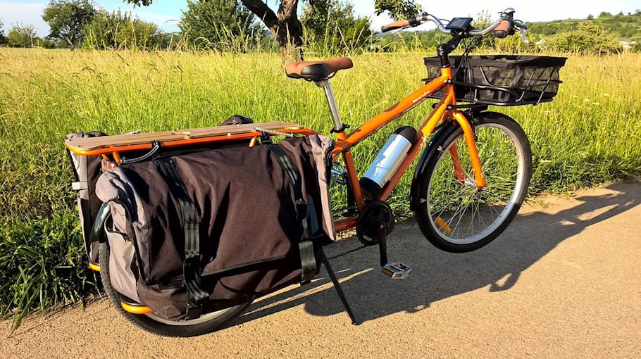 Mutmaßliches Diebesgut auf Lastenrad in Zwickau-Pölbitz