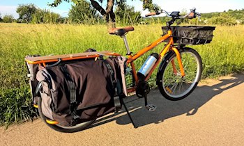 Mutmaßliches Diebesgut auf Lastenrad in Zwickau-Pölbitz