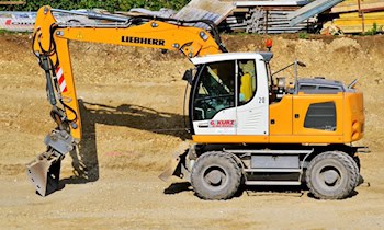 Diebstahl einer Baggerschaufel in Zittau