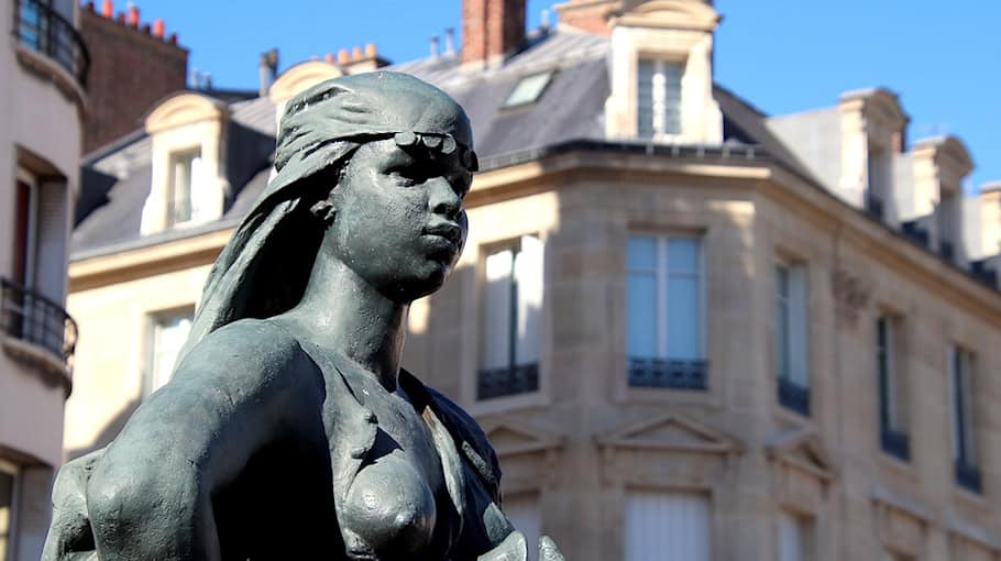 Diebstahl einer Bronzestatue im agra-Park Markkleeberg