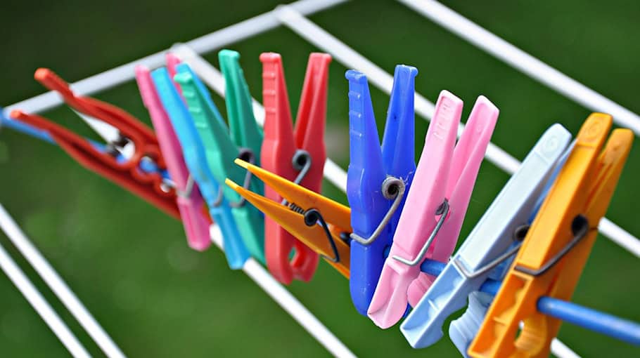 Wäscheständer mit Kleidung in Plauen gestohlen