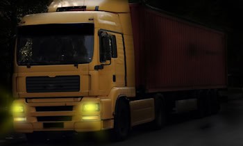 Sattelzug mit technischen Mängeln am Grenzübergang Ludwigsdorf