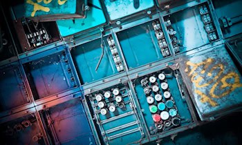 Stromkasten beschädigt in Dresden-Innere Altstadt