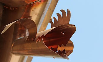 Buntmetalldiebstahl am Krankenhaus in Lichtenstein