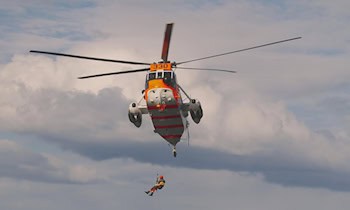Rettungshubschrauber nach Rollerunfall in Delitzsch