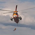 Rettungshubschrauber nach Rollerunfall in Delitzsch