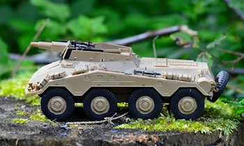 Radpanzerbrand auf A4 bei Klipphausen