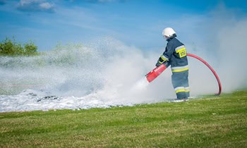 Feuerwehreinsatz in Glauchau: Brand in Waldstück
