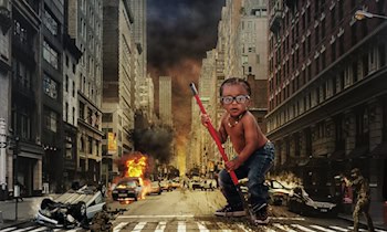 Autounfall auf A72 bei Hartenstein mit Mittelleitplanke-Kollision