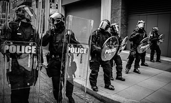 Polizeieinsatz in Chemnitz Innenstadt