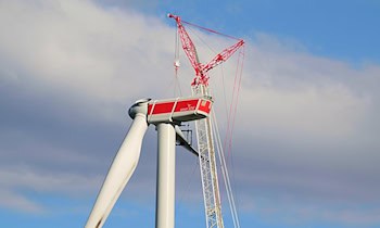 Kupferdiebstahl an Windrad in Roßwein-Littdorf