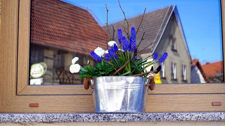 Parteibüro in Löbau: Fensterscheibe beschädigt