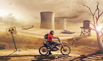 Fluchtversuch im Wald bei Schwarzkollm