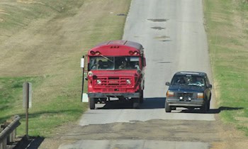 Verbotswidrig überholt bei Krauschwitz