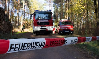 Holzschuppen brennt in Morgenröthe-Rautenkranz
