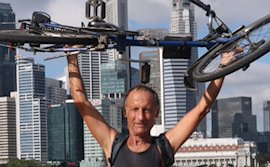 DIA-VORTRAG: „Bis zum Ende der längsten Straße – Eine Fahrradtour von Coswig nach Singapur“ - Stefan Frotzscher